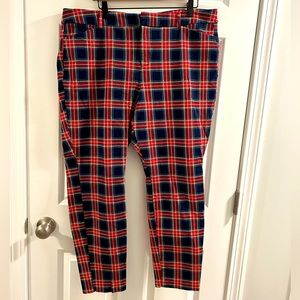 plaid old navy pixie pants